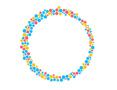 ForceSimulation - collision-detection