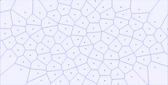 Voronoi - radius